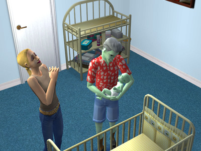 bébé alien